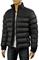 Mens Designer Clothes | GUCCI Men's Hooded Warm Jacket In Black #139 View 6