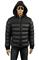 Mens Designer Clothes | GUCCI Men's Hooded Warm Jacket In Black #139 View 7