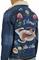 Mens Designer Clothes | GUCCI men's embroidered bomber jacket #158 View 3