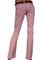 Womens Designer Clothes | GUCCI Pink Ladies Straight Leg Jeans With Belt #12 View 2