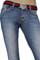 Womens Designer Clothes | GUCCI Ladies Jeans With Belt #32 View 3
