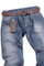 Mens Designer Clothes | GUCCI Mens Jeans With Belt #52 View 3