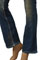 Womens Designer Clothes | GUCCI Ladies Boot Cut Jeans With Belt #65 View 8