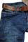 Mens Designer Clothes | GUCCI Men's Jeans With Belt #70 View 6