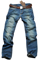 Mens Designer Clothes | GUCCI Men's Jeans With Belt #73 View 2