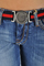 Womens Designer Clothes | GUCCI Ladies’ Jeans With Belt #88 View 7