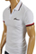Mens Designer Clothes | GUCCI Men’s Cotton Polo Shirt In White #293 View 1
