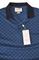 Mens Designer Clothes | GUCCI men’s cotton polo with signature interlocking GG logo 403 View 2