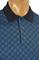 Mens Designer Clothes | GUCCI men’s cotton polo with signature interlocking GG logo 403 View 5
