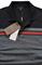 Mens Designer Clothes | GUCCI men’s cotton polo with signature red and green stripe 404 View 6