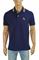 Mens Designer Clothes | GUCCI Men’s cotton polo with cat embroidery 421 View 1