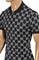 Mens Designer Clothes | GUCCI men’s cotton polo with signature interlocking GG logo 426 View 4