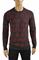 Mens Designer Clothes | GUCCI Men’s Stripe Knitted Black Sweater 104 View 1