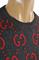 Mens Designer Clothes | GUCCI Men’s Stripe Knitted Black Sweater 104 View 4