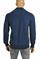 Mens Designer Clothes | GUCCI Men’s knitted sweater in navy blue color 105 View 3