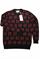 Mens Designer Clothes | GUCCI Men’s Stripe Knitted Black Sweater With GG Logo 107 View 6