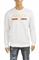 Mens Designer Clothes | GUCCI Men’s Cotton sweatshirt with logo front print 110 View 1