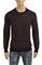 Mens Designer Clothes | GUCCI Men’s Stripe Knitted Black Sweater With GG Logo 111 View 1