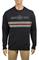 Mens Designer Clothes | GUCCI Men’s cotton sweatshirt with logo embroidery 125 View 1