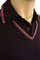 Mens Designer Clothes | GUCCI Mens V-Neck Polo Style Sweater #24 View 4