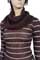 Womens Designer Clothes | GUCCI Ladies Cowl Neck Long Sweater #7 View 3