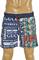 Mens Designer Clothes | GUCCI logo print swim shorts for men 99 View 1