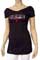 Womens Designer Clothes | GUCCI Ladies Open Back Short Sleeve Top #29 View 4