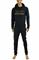 Mens Designer Clothes | GUCCI men’s zip up jogging suit in navy blue color 166 View 1