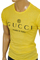 Mens Designer Clothes | GUCCI Men's Crew-neck Short Sleeve Tee #155 View 4