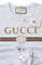 Mens Designer Clothes | GUCCI Men's T-Shirt In White #208 View 2