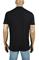 Mens Designer Clothes | GUCCI T-Shirt Angry Black Cat Embroidery 214 View 3