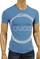 Mens Designer Clothes | GUCCI Ouroboros print T-Shirt #215 View 2