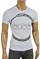Mens Designer Clothes | GUCCI Ouroboros print T-Shirt #217 View 2
