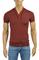 Mens Designer Clothes | GUCCI cotton V-neck T-shirt collar embroidery #250 View 1
