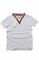 Mens Designer Clothes | GUCCI cotton V-neck T-shirt collar embroidery #251 View 2