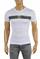 Mens Designer Clothes | GUCCI cotton T-shirt with front print 256 View 1