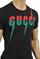 Mens Designer Clothes | GUCCI cotton T-shirt with front print 258 View 6