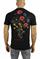 Mens Designer Clothes | GUCCI cotton T-shirt with front and back print in black 260 View 2