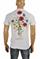 Mens Designer Clothes | GUCCI cotton T-shirt with front and back print in white 261 View 3
