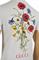 Mens Designer Clothes | GUCCI cotton T-shirt with front and back print in white 261 View 6