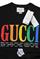 Mens Designer Clothes | GUCCI cotton T-shirt with front print in royal black 264 View 5