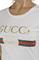 Womens Designer Clothes | GUCCI women’s cotton t-shirt with front logo print 267 View 4