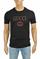 Mens Designer Clothes | GUCCI cotton T-shirt with front print 272 View 1