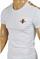 Mens Designer Clothes | GUCCI Men’s cotton t-shirt with Bee appliqué 280 View 4