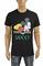 Mens Designer Clothes | GUCCI men’s T-shirt with front vintage logo 281 View 1
