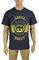 Mens Designer Clothes | GUCCI cotton T-shirt with front print logo 286 View 1