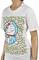 Womens Designer Clothes | Doraemon and Gucci cotton T-shirt 295 View 4