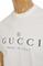 Mens Designer Clothes | GUCCI cotton T-shirt with front logo print 296 View 5