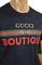Mens Designer Clothes | GUCCI Men’s Boutique print T-shirt 298 View 3
