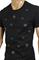 Mens Designer Clothes | GUCCI cotton t-shirt with symbols embroidery 301 View 5